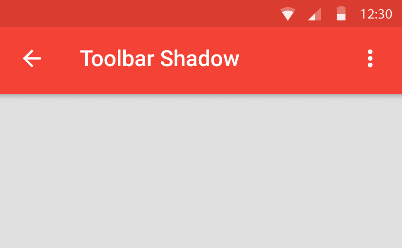 Add a Toolbar Elevation on pre Lollipop