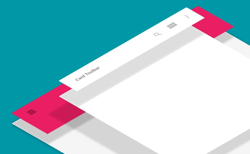 Create a Card Toolbar (Nested Toolbar) in Android