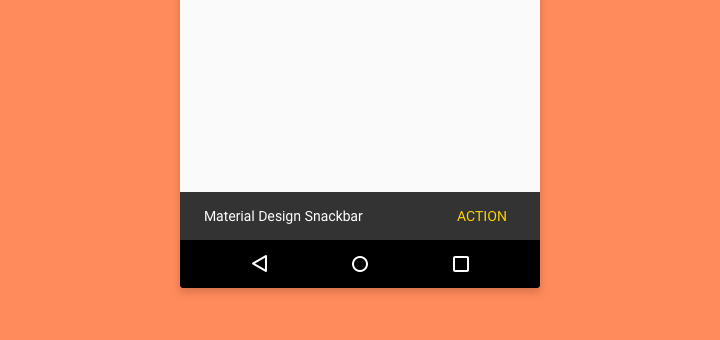 Material Design Snackbar in Android - How and When to Use