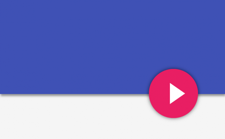 floating action button material design